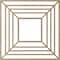 Ekena Millwork Raven Wood Fretwork Pierced Ceiling Medallion, Hickory, 30"OD x 11"ID x 3/8"T CMWP30X30X0375RAHI - alternate 2